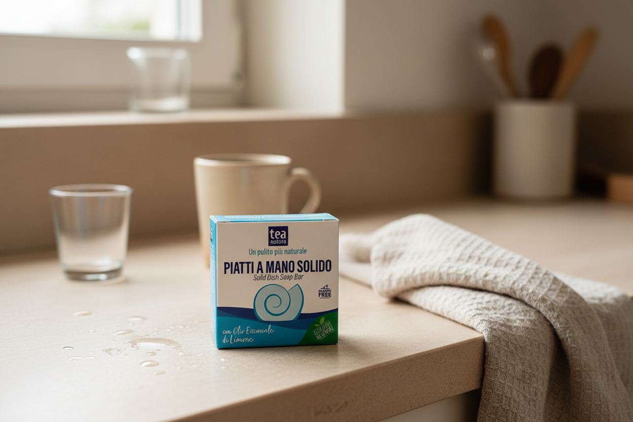 Solid Hand Dish Soap - TeaNatura