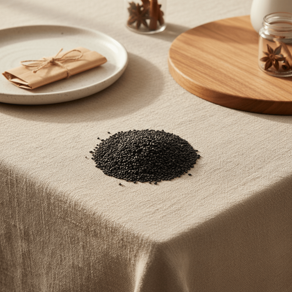 Sesamo Nero semi (Sesame Indiums) Premium Quality - Del Colle