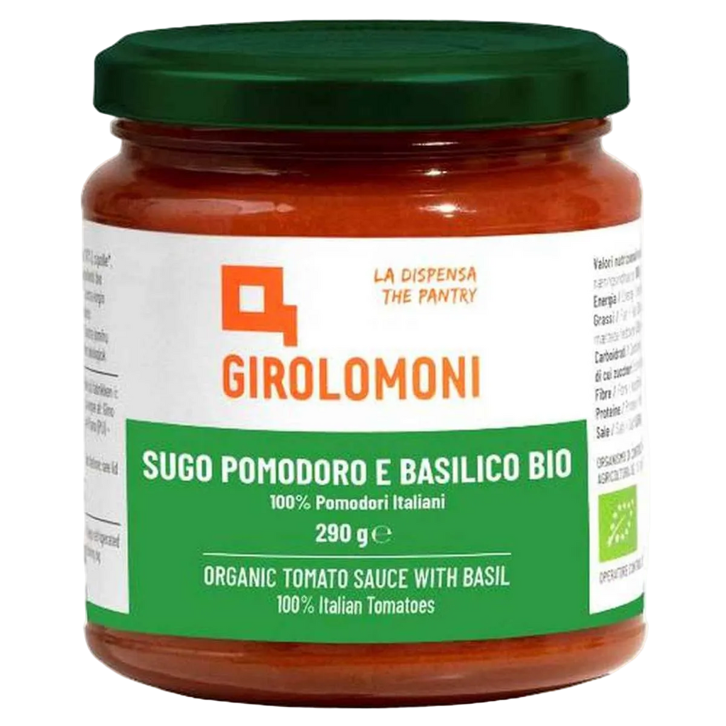 Biologische Tomatensaus met Basilicum - GIROLOMONI