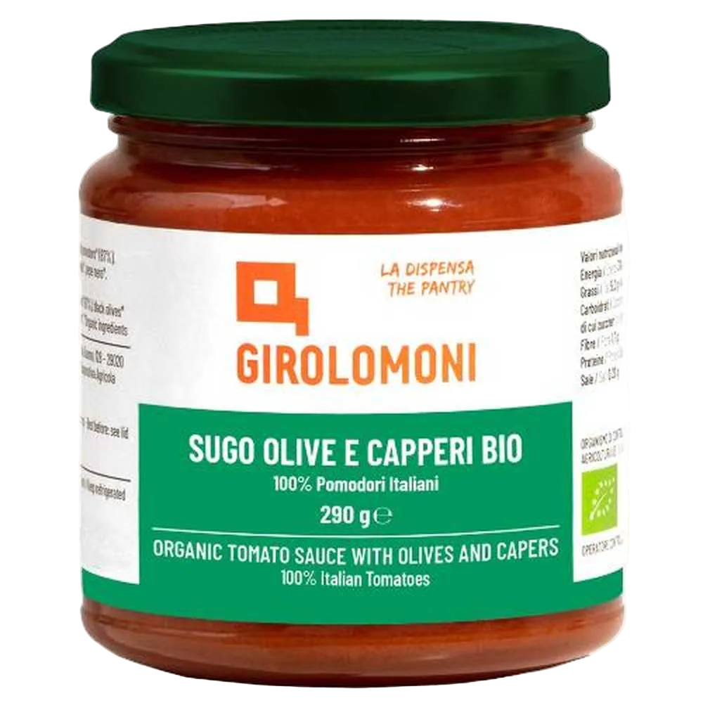 Salsa de Aceitunas y Alcaparras - Girolomoni