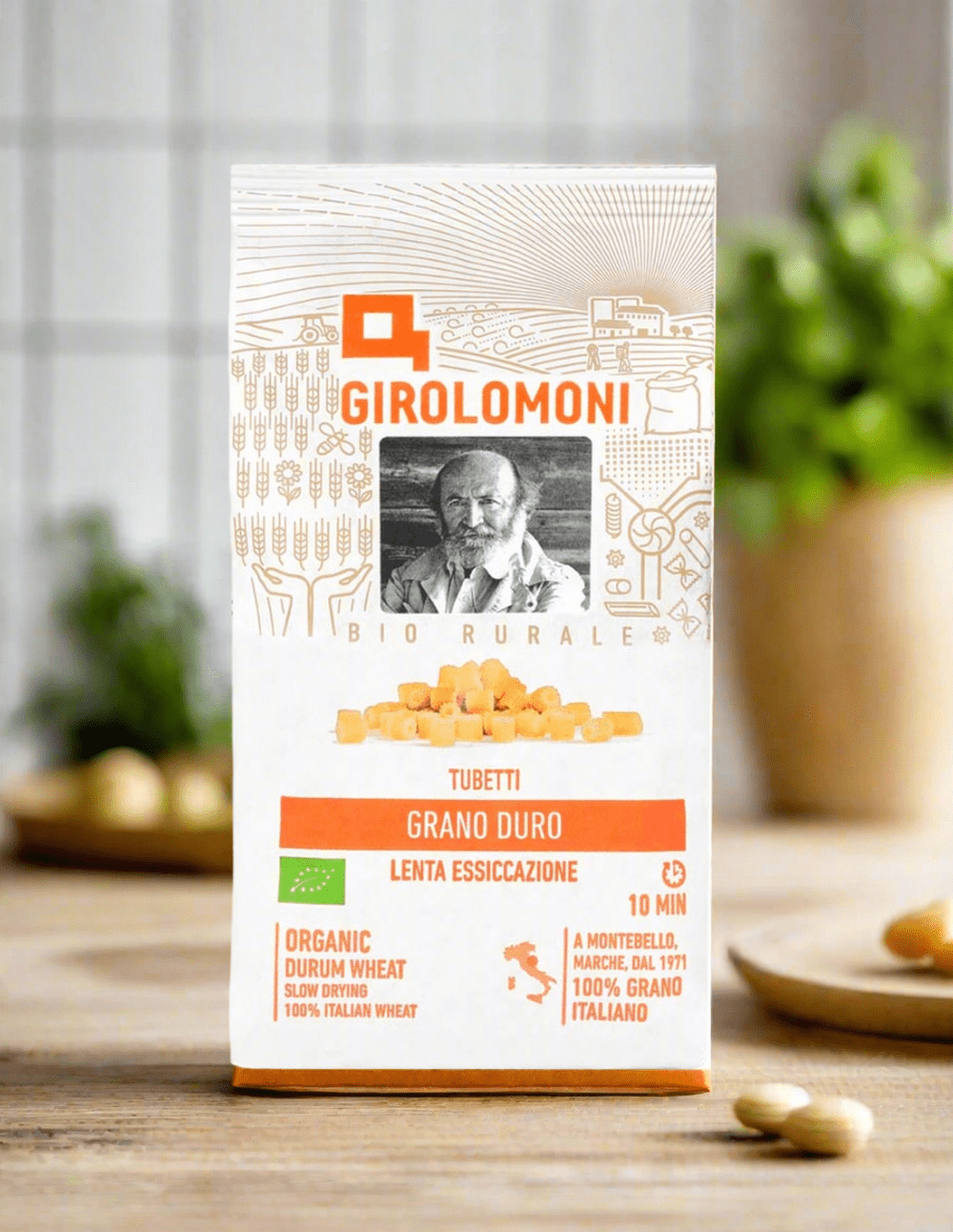 Organic rough drawn tubes - Girolomoni