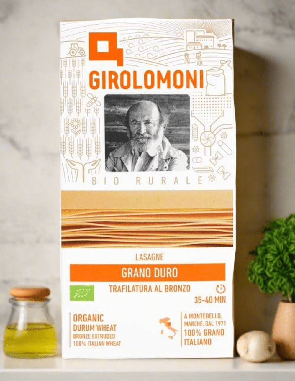 Lasagne BIO trafilatura ruvida - Girolomoni