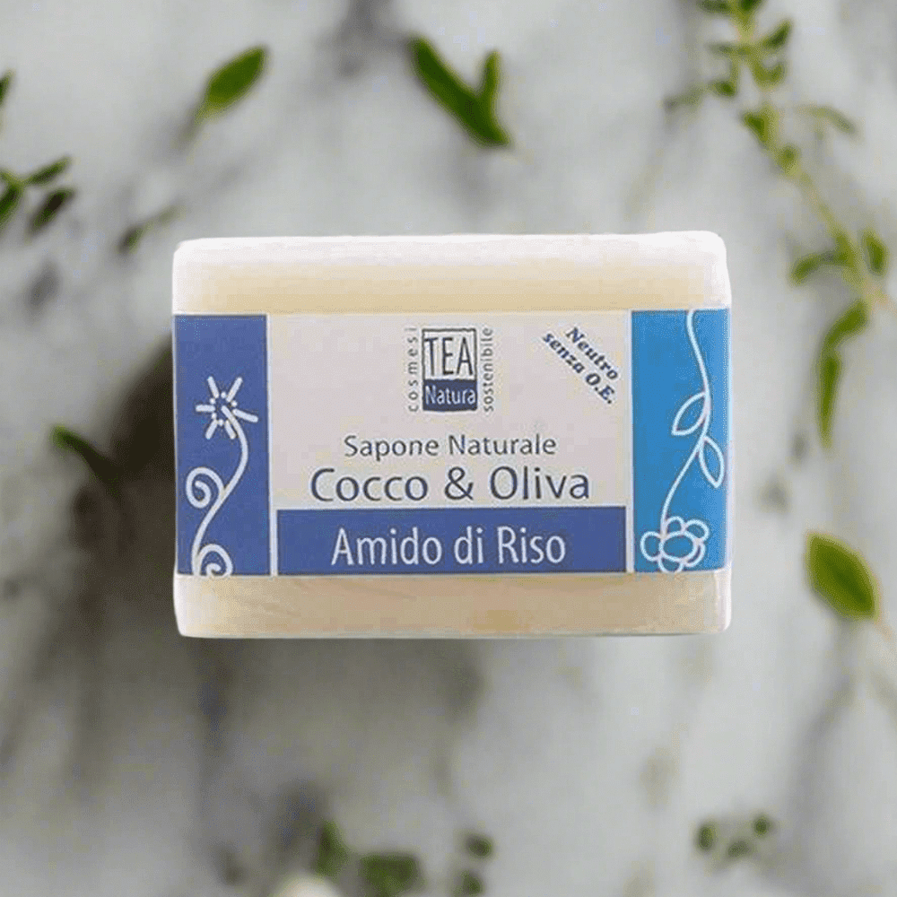 Amido di Riso Saponetta Naturale - TeaNatura