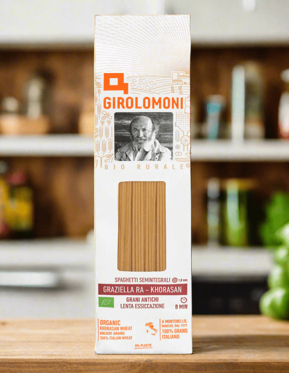 Spaghetti BIO semi-integrali Graziella Ra - Khorasan semi-integrali - Girolomoni