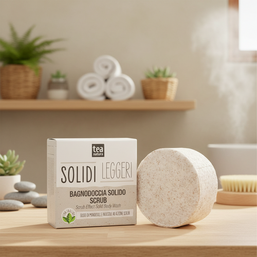 Gel de Banho Esfoliante Sólido Leve - TeaNatura