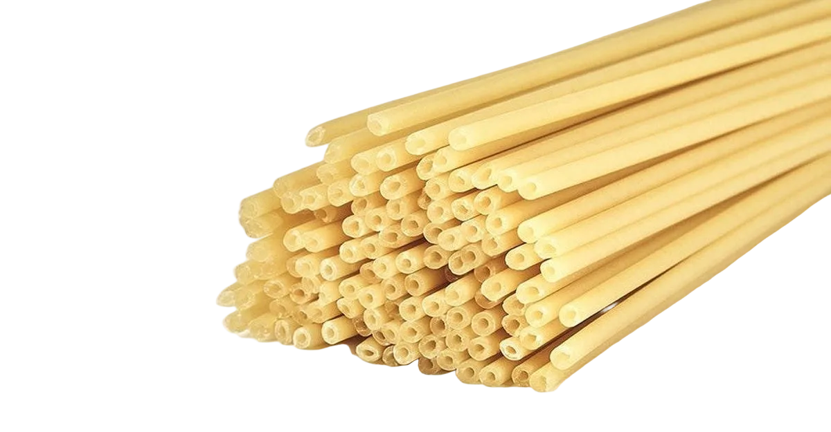 Organic Bucatini rough drawing - Girolomoni