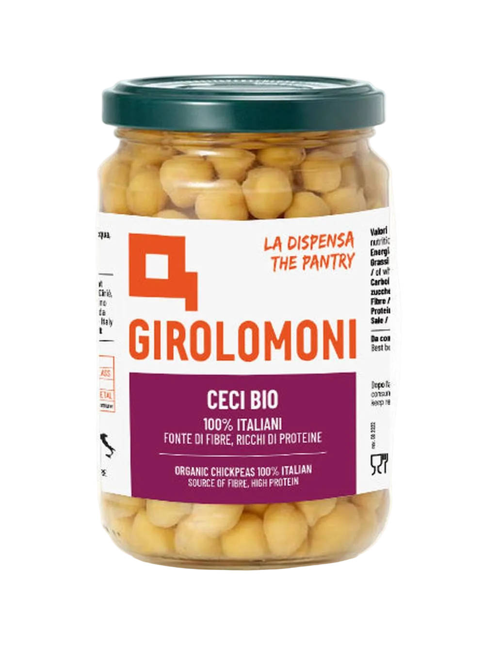 Chickpeas Natural Organic - Girolomoni
