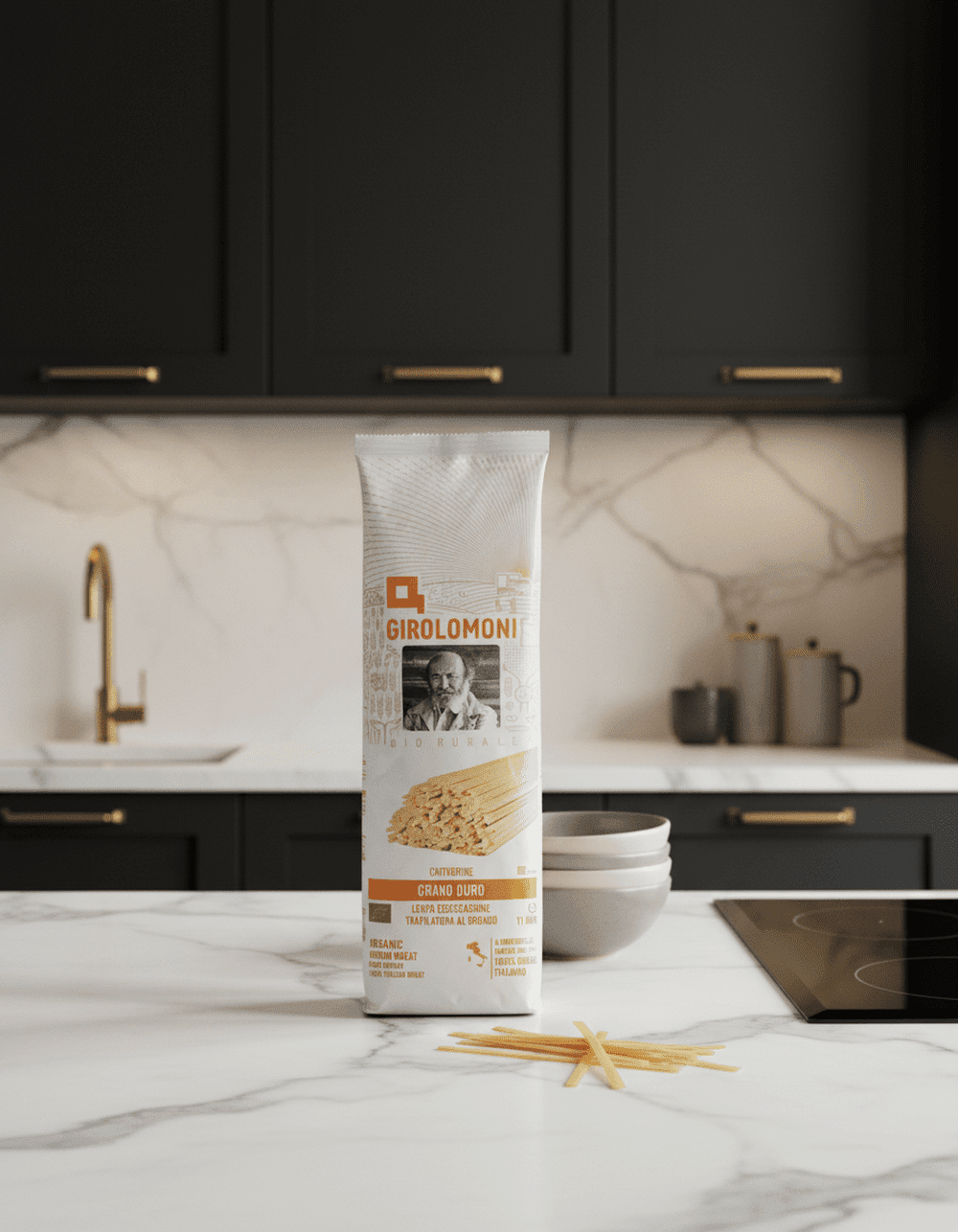 Organic Chitarrine, Rough-Drawn - Girolomoni