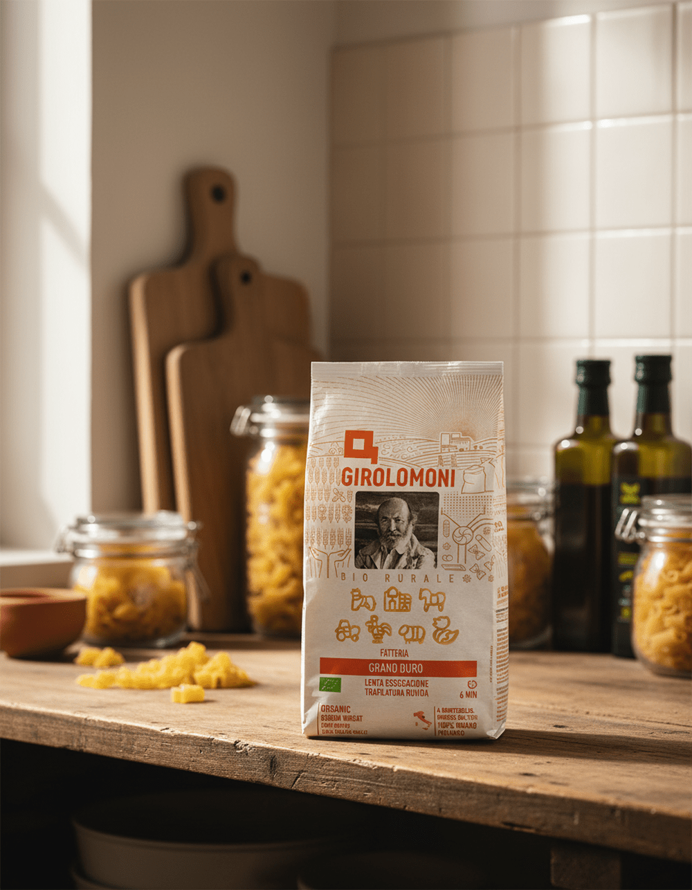 Organic Farm Rough Drawing - Girolomoni 