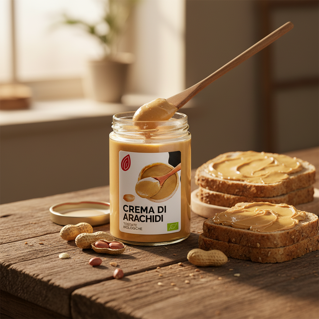 Crema di Arachidi Tostate Bio