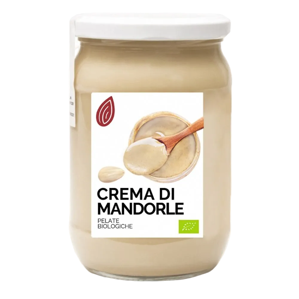 Crema di Mandorle Pelate Bio Italiane
