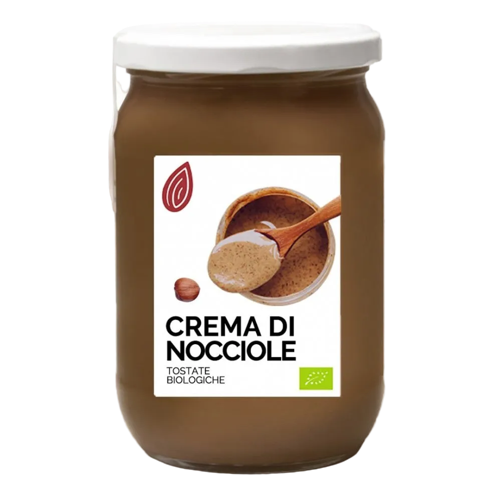 Crema di Nocciole Tostate Bio Italiane