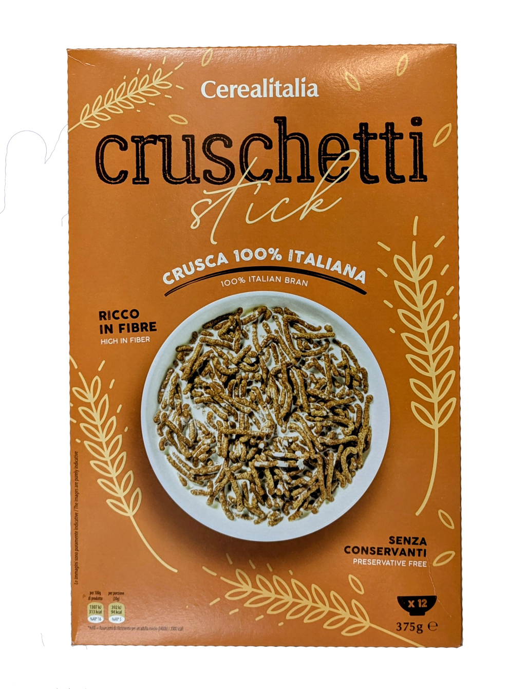 Bâtonnets Cruchetti - Cerealitalia