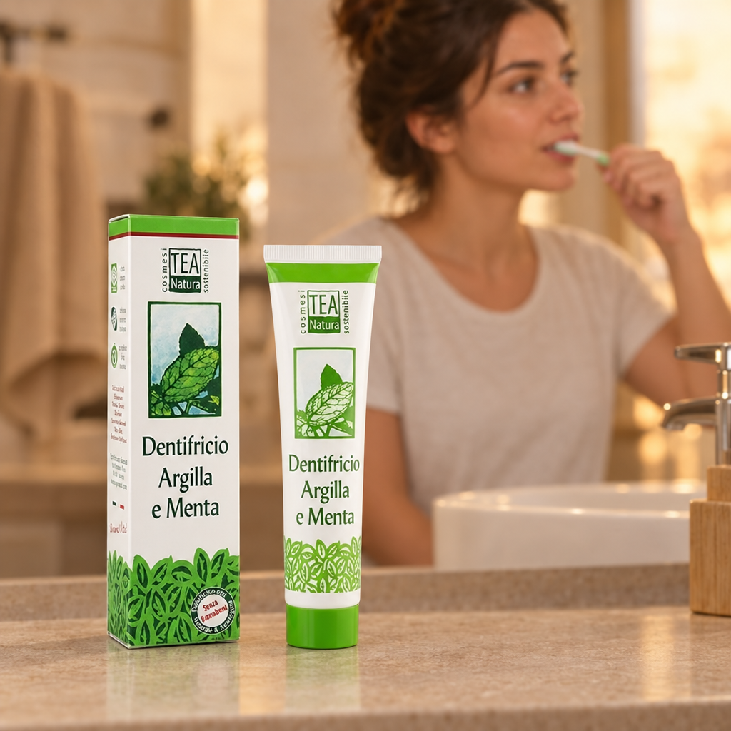 Dentifricio Argilla e Menta - TeaNatura