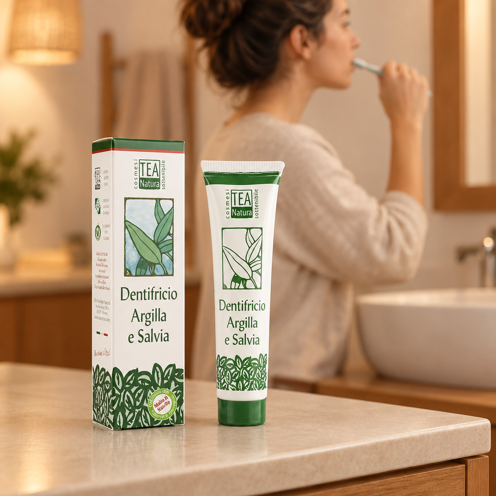 Clay and Sage Toothpaste - TeaNatura
