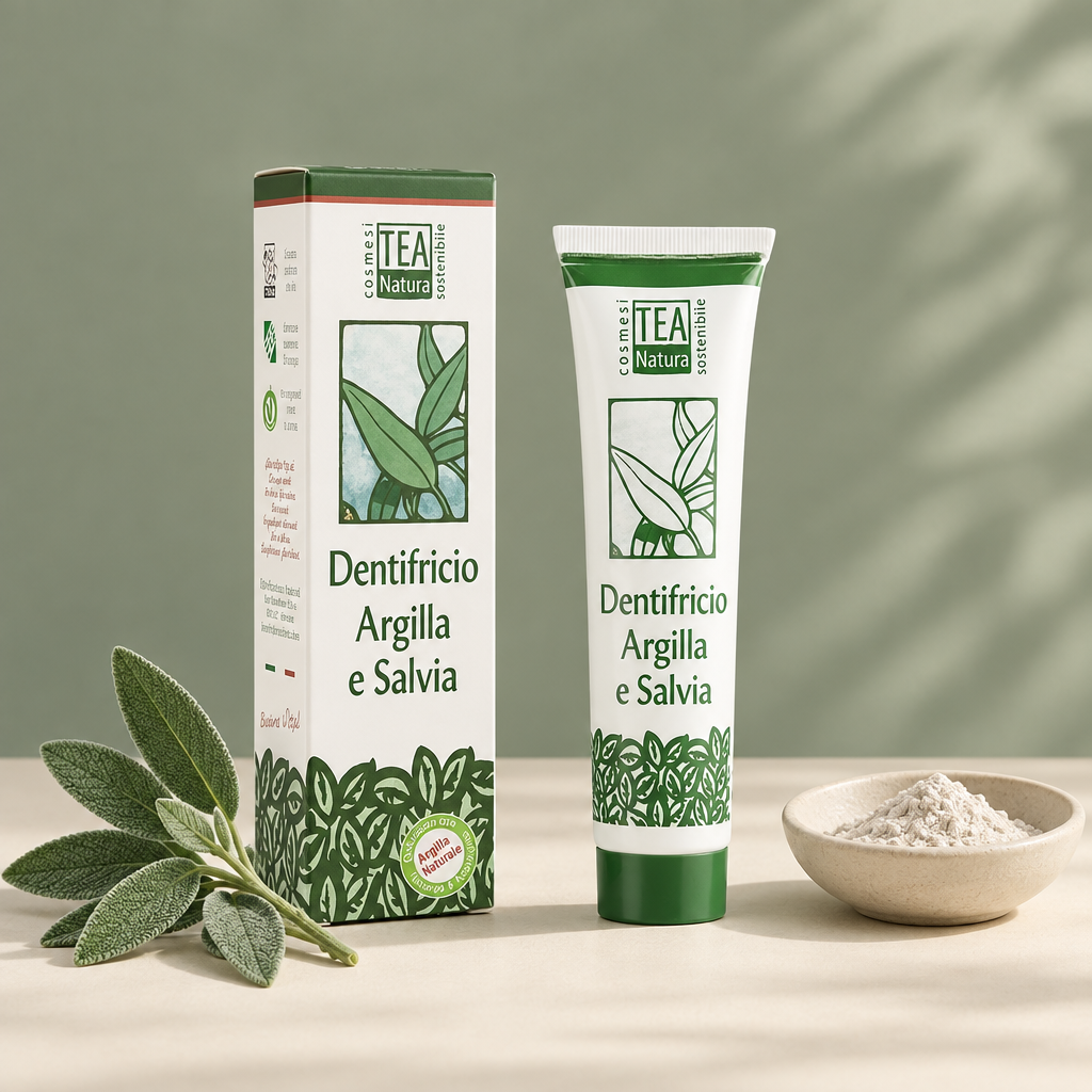 Clay and Sage Toothpaste - TeaNatura