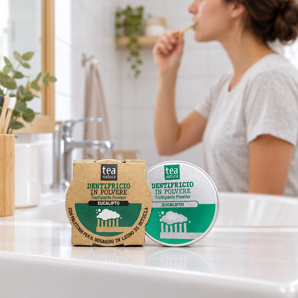 Toothpaste with Eucalyptus Essential Oil - TeaNatura