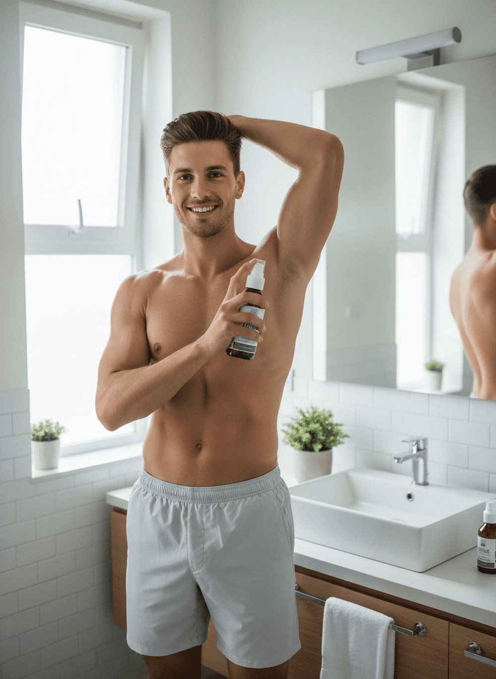 Zefiro Men's Antiperspirant Water - TeaNatura