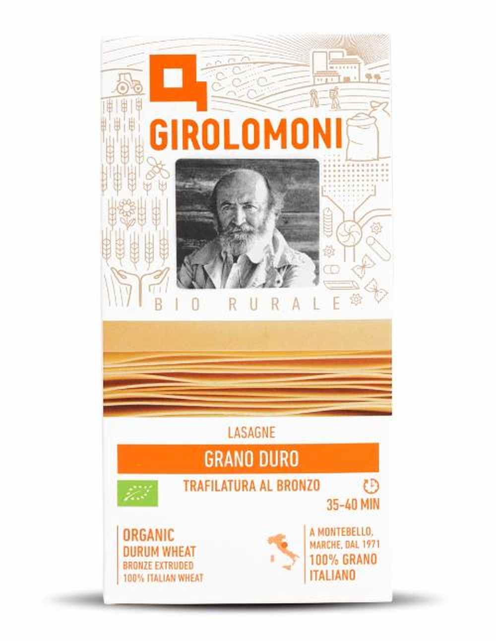 Lasagne BIO trafilatura ruvida - Girolomoni