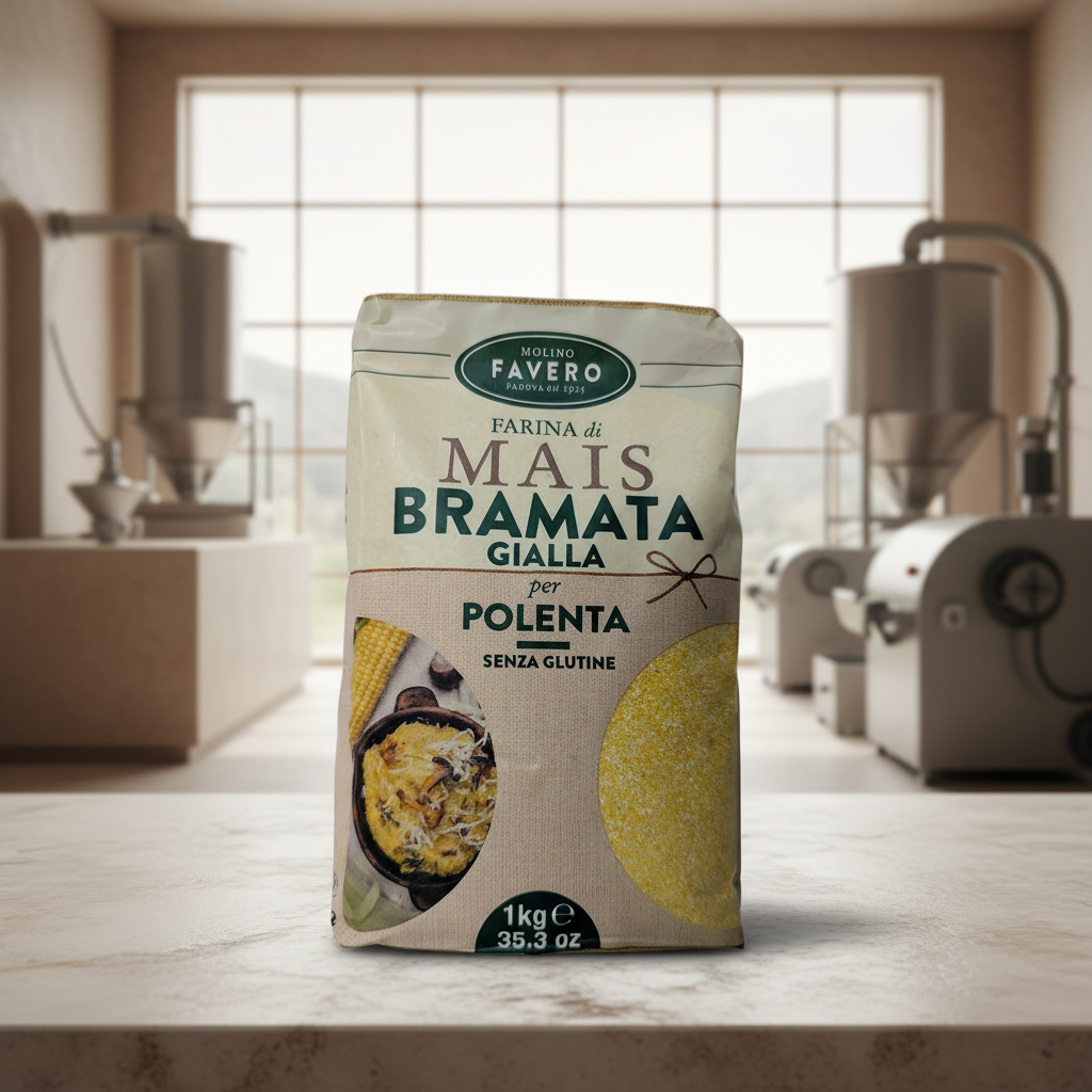 Yellow Extra Coarse Cornmeal - Molino Favero