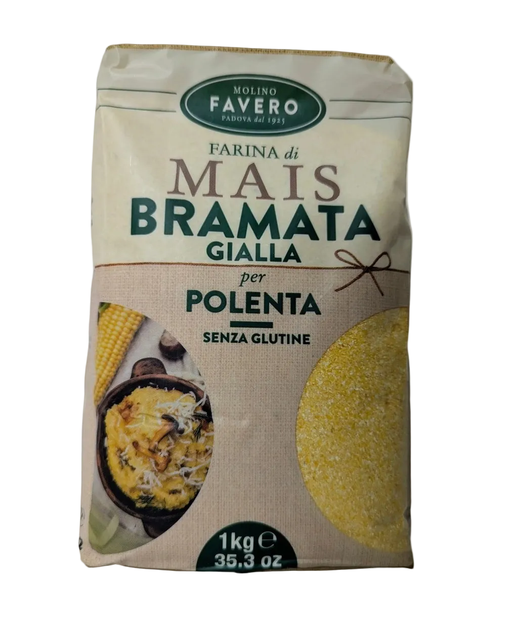 Yellow Extra Coarse Cornmeal - Molino Favero