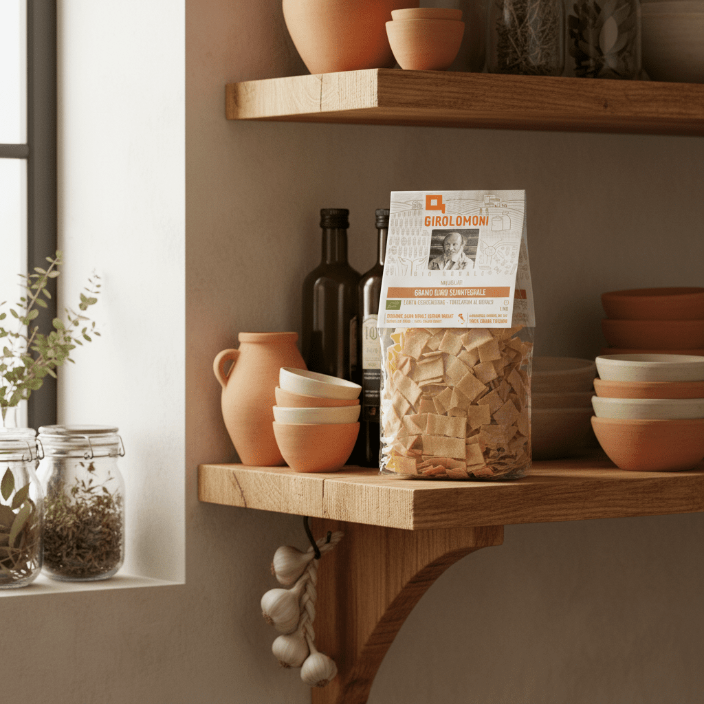 Maltagliati BIO semi-integrali trafilatura ruvida - Girolomoni