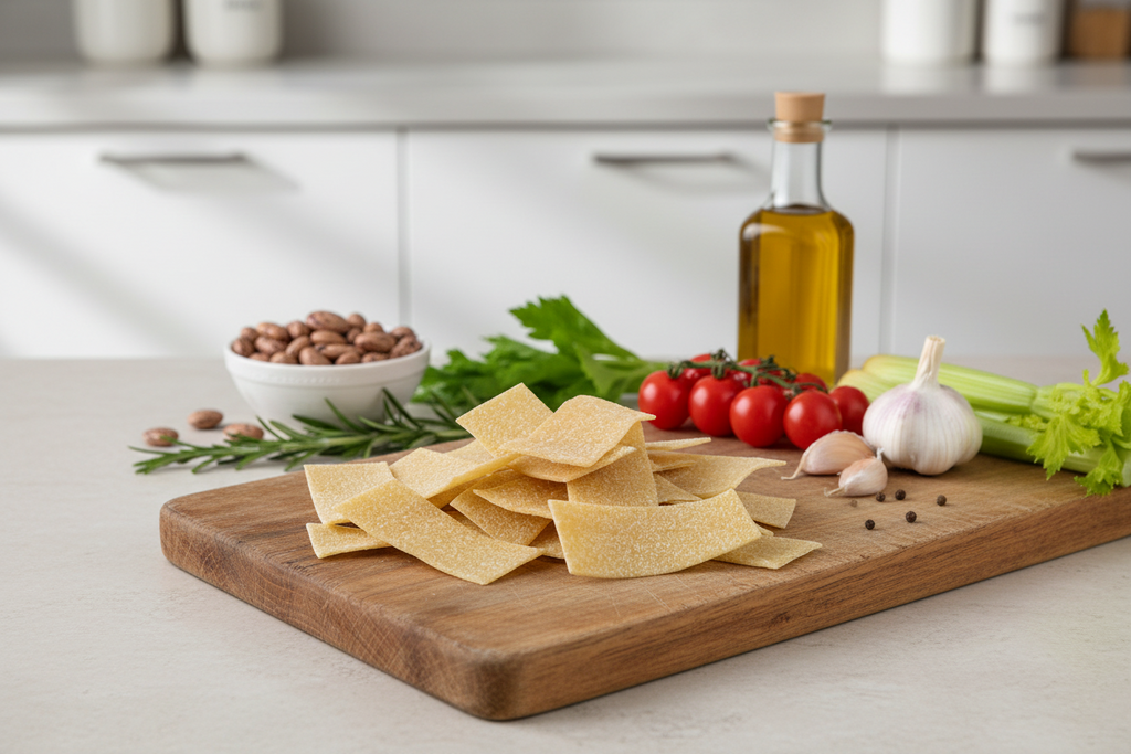Maltagliati BIO semi-integrali trafilatura ruvida - Girolomoni