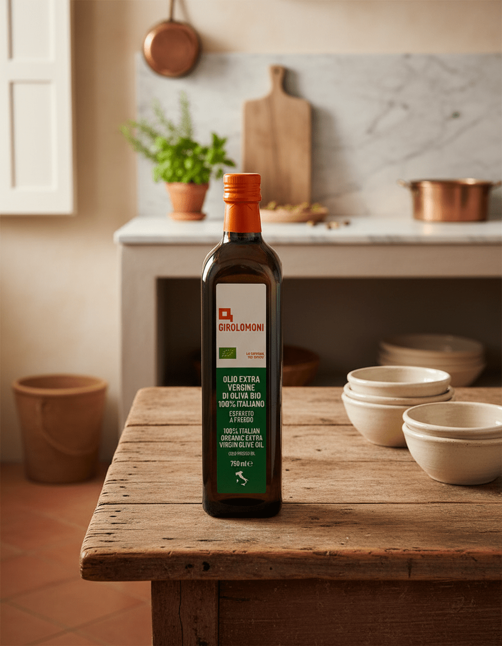 Olio Extravergine di Oliva BIO 100% Italiano - Girolomoni