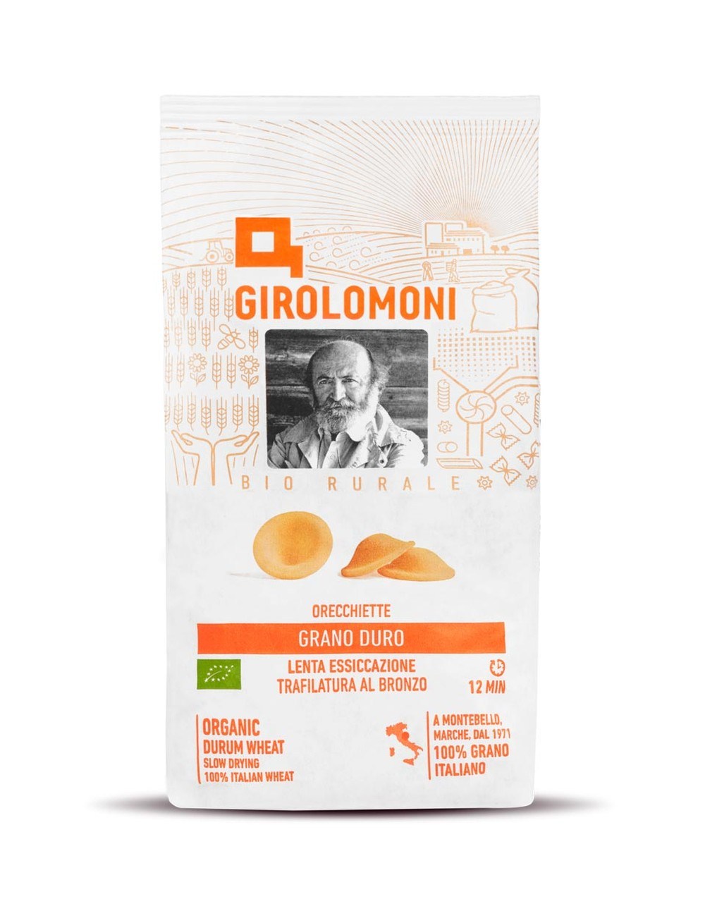 Orecchiette BIO trafilatura ruvida - Girolomoni