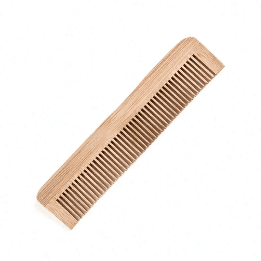 Pettine Denti Fini Bambù