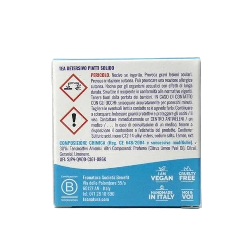 Solid Hand Dish Soap - TeaNatura