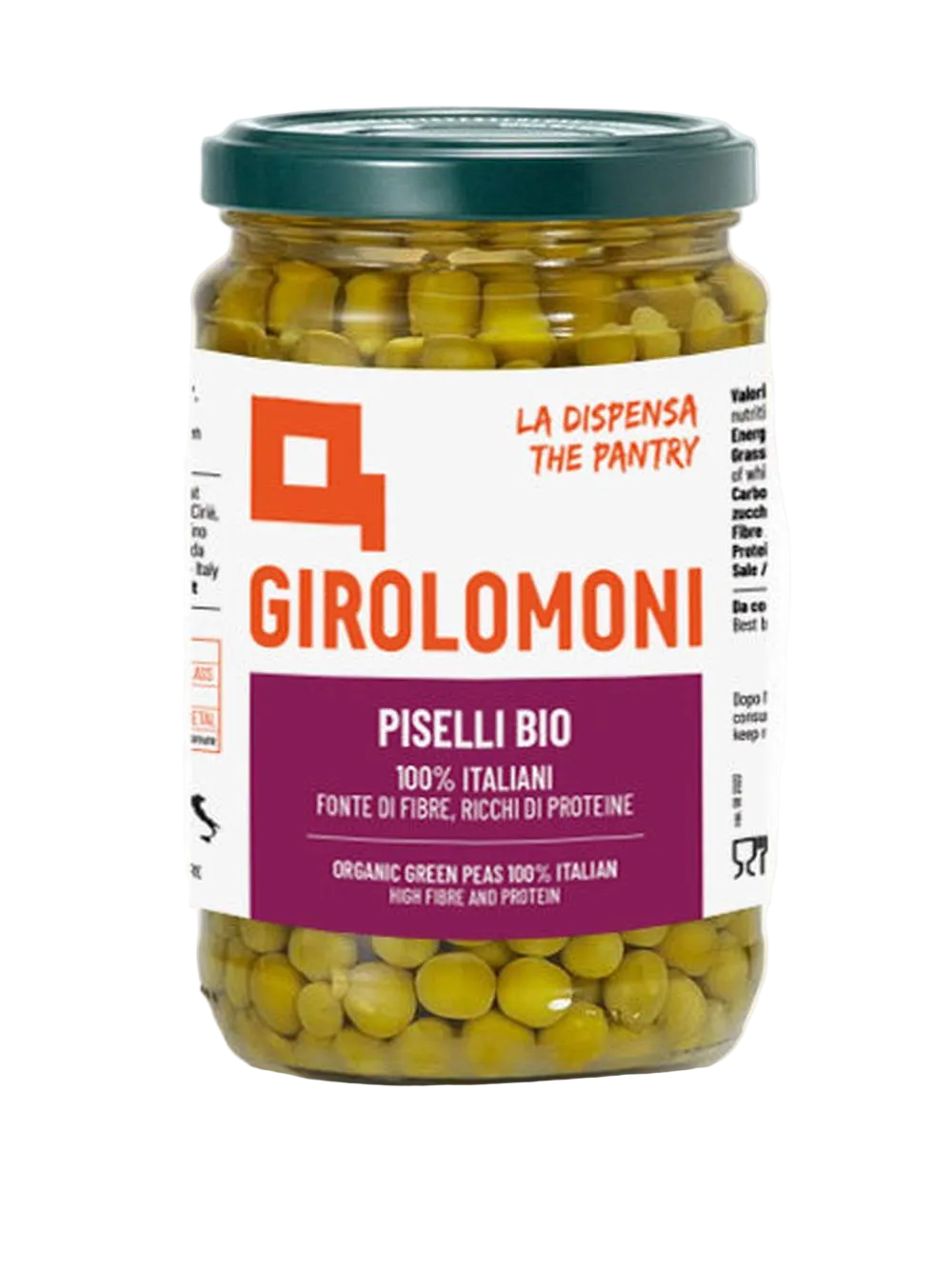 Guisantes muy finos al Natural BIO - Girolomoni