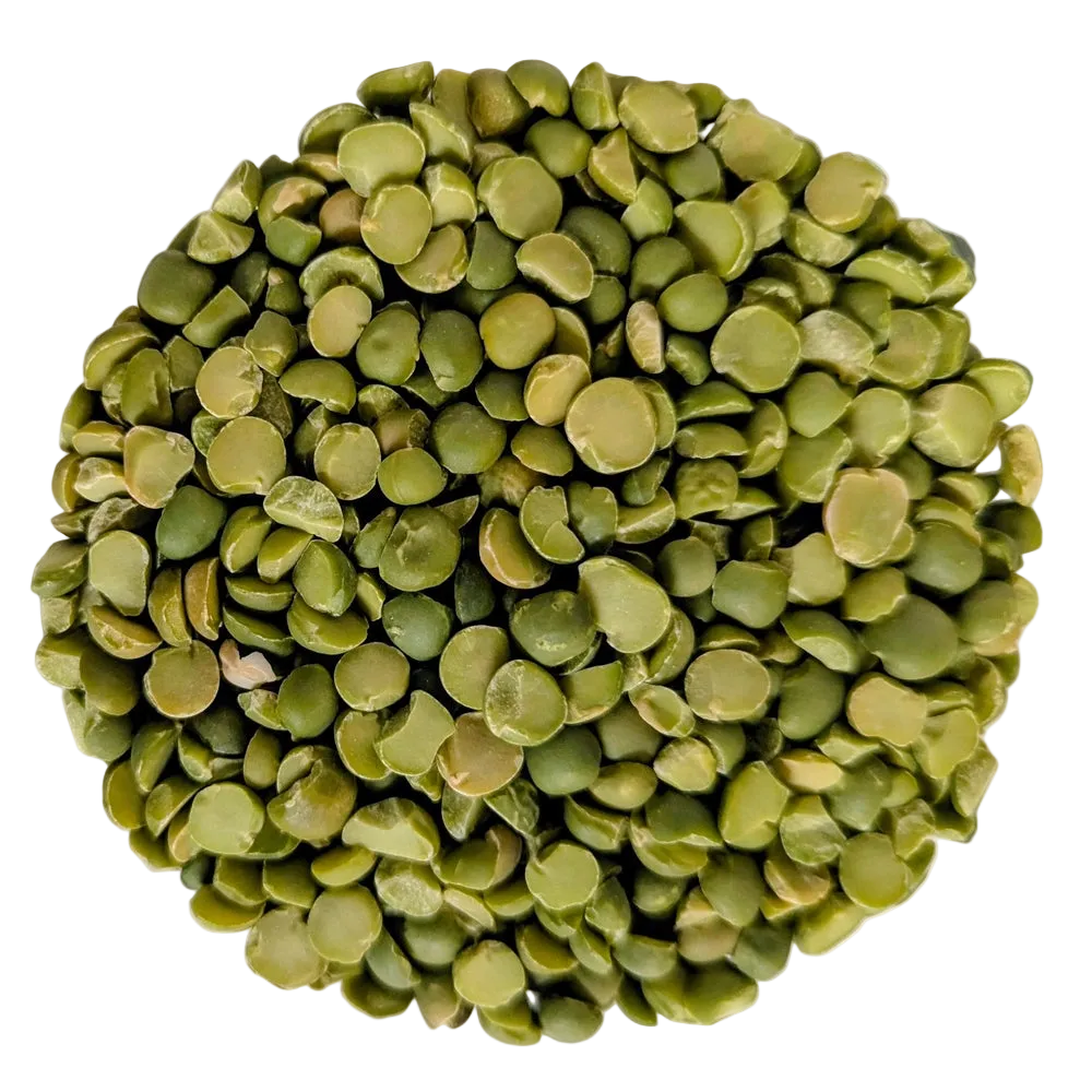 Organic Split Green Peas Superior Quality - Del Colle