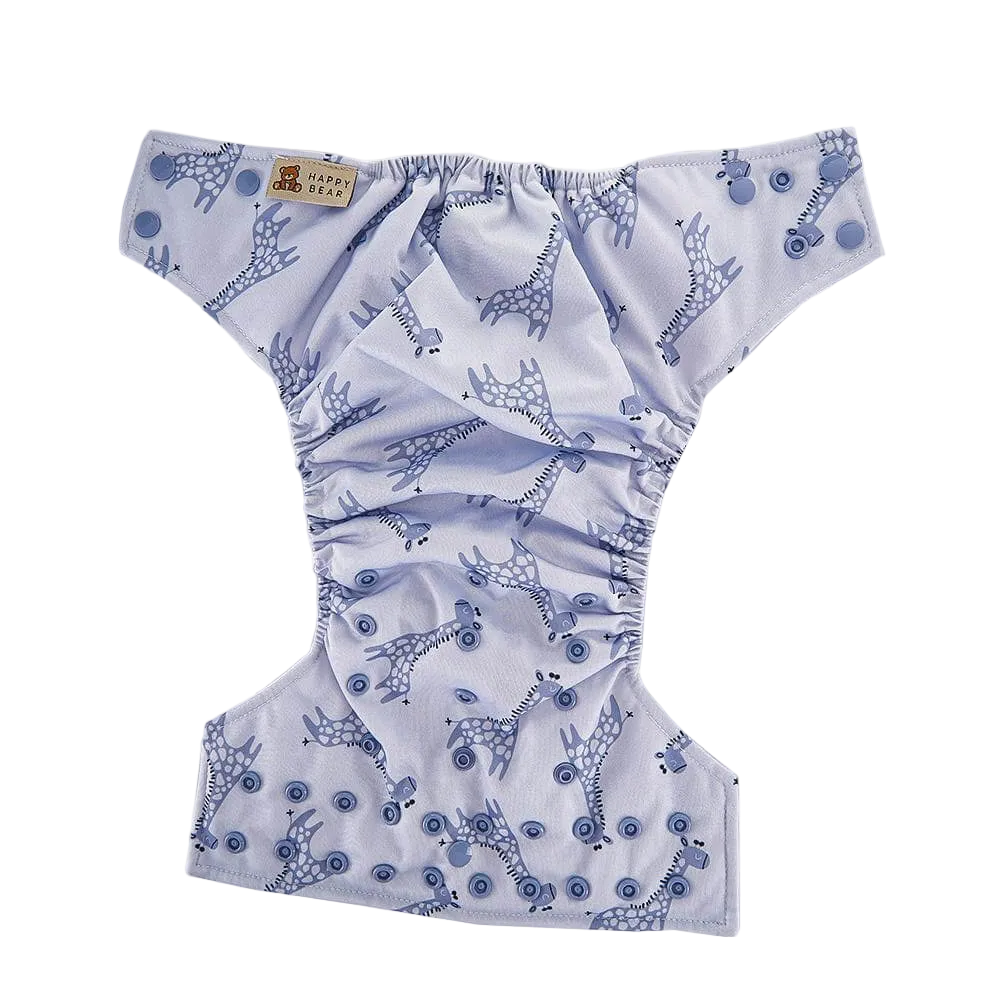 Pannolino tascabile | Blue Giraffe - Happy Bear
