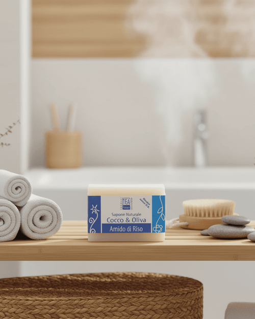Amido di Riso Saponetta Naturale - TeaNatura