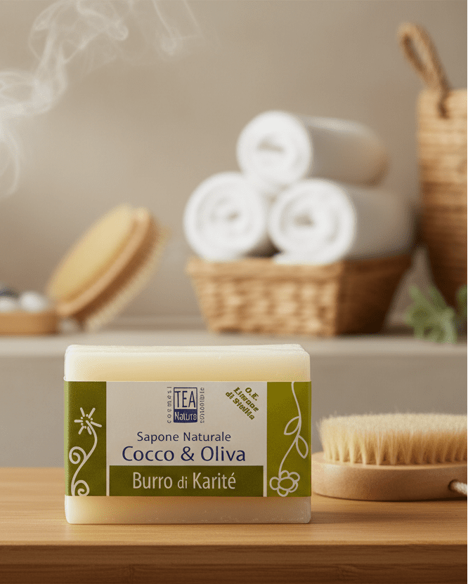 Burro di Karitè Saponetta Naturale - TeaNatura