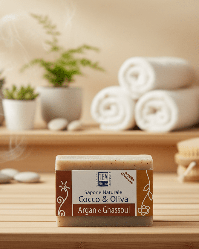 Argan & Ghassoul Saponetta Naturale - TeaNatura