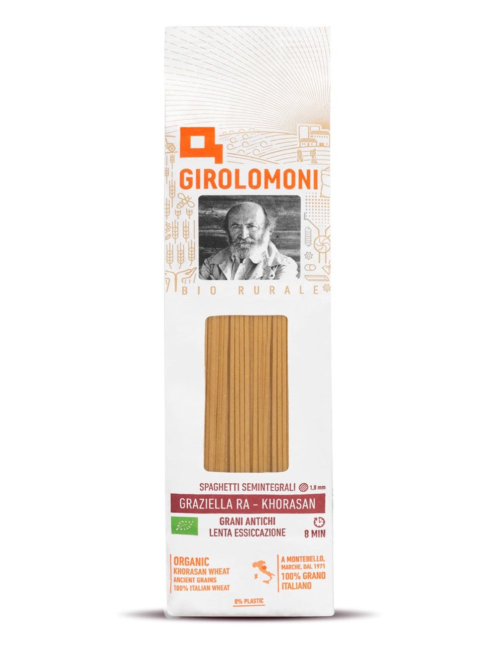 Spaghetti BIO Graziella Ra - Khorasan semi-integrali - Girolomoni