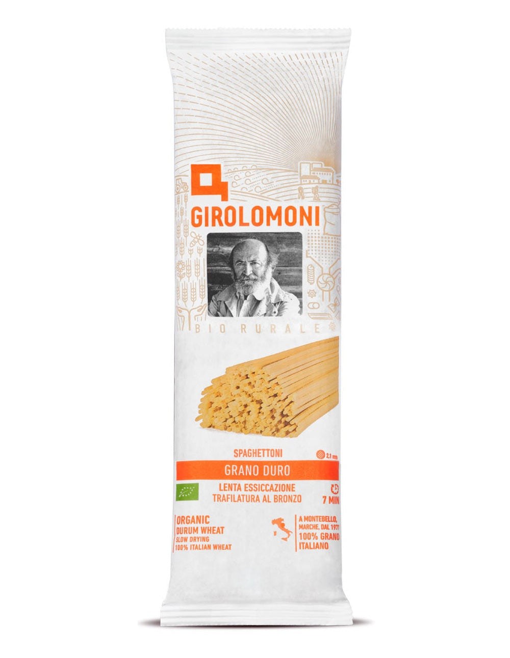 Spaghettoni BIO trafilatura ruvida - Girolomoni