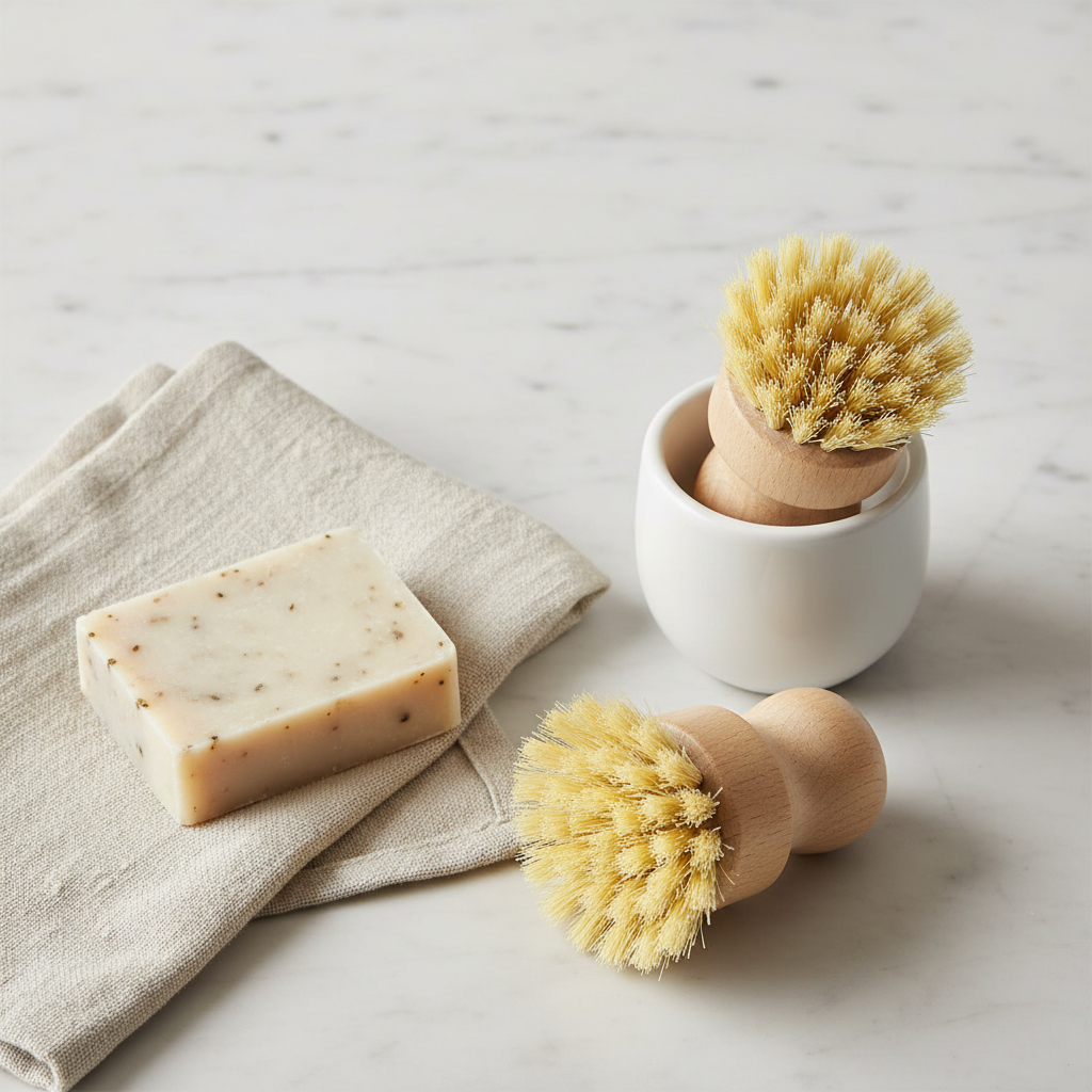 Bamboo Dish Brush - TeaNatura