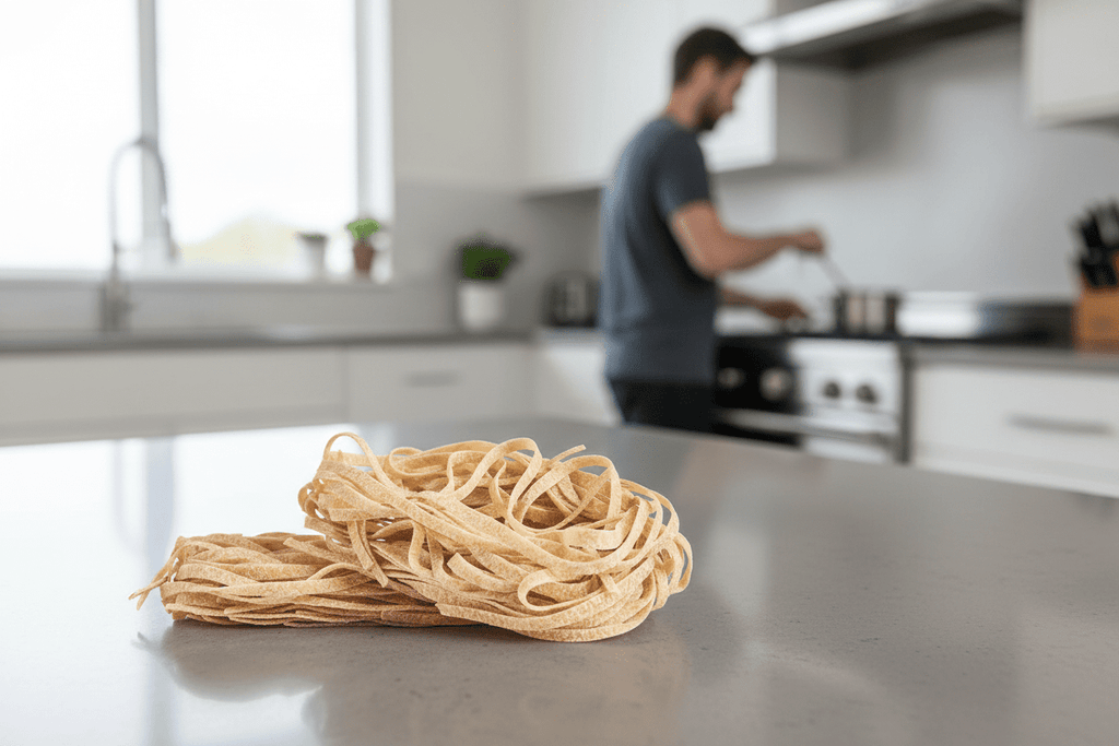 Tagliatelle BIO semi-integrali trafilatura ruvida - Girolomoni
