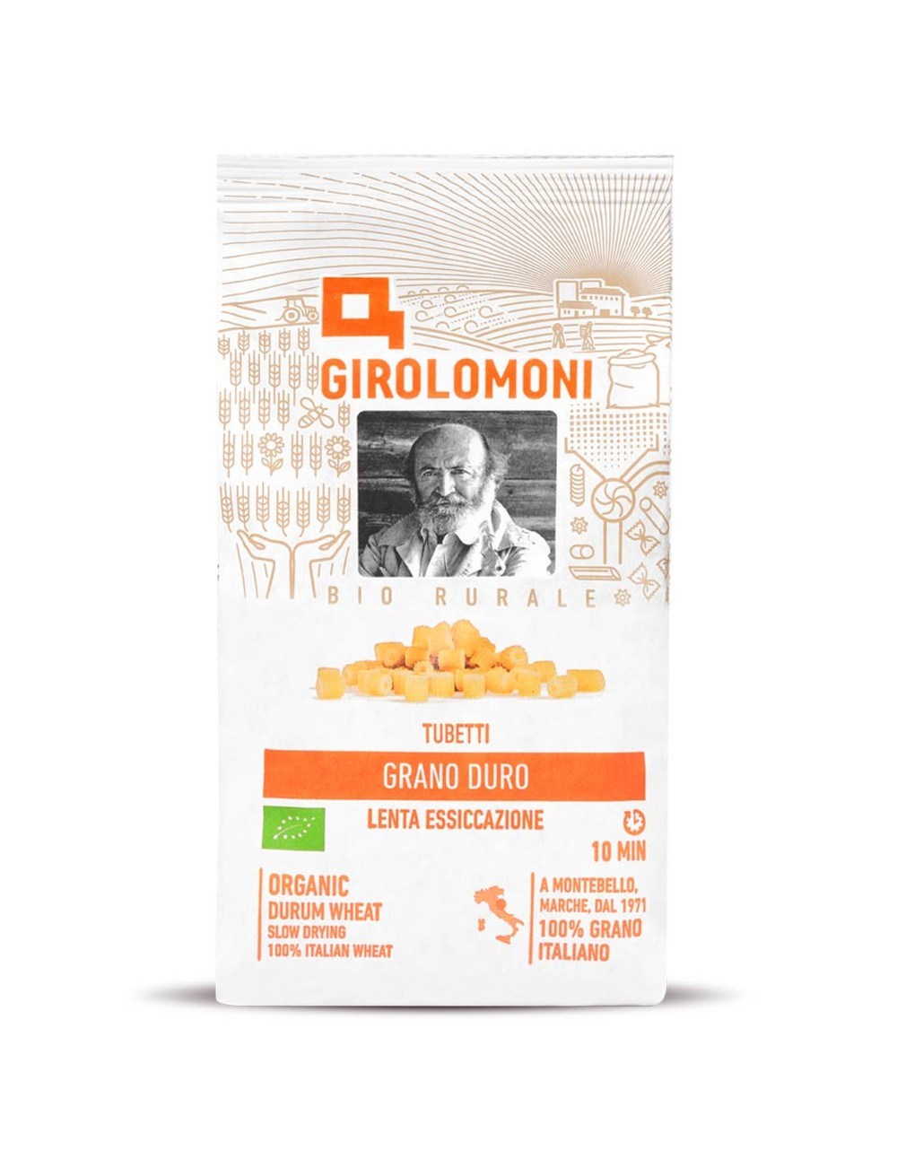 Tubetti BIO trafilatura ruvida - Girolomoni
