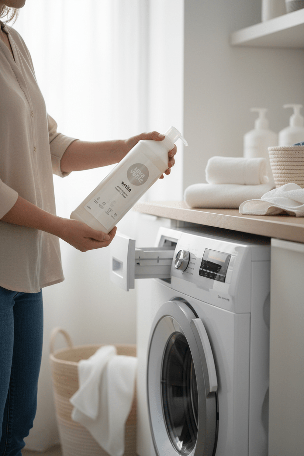 White Fabric Softener - LavaVerde