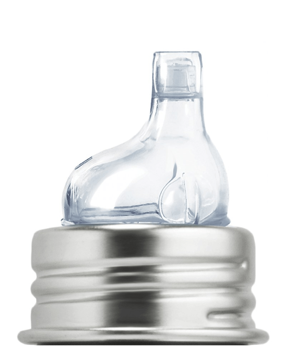 Stainless Steel Baby Bottle with Silicone Spout - Pura